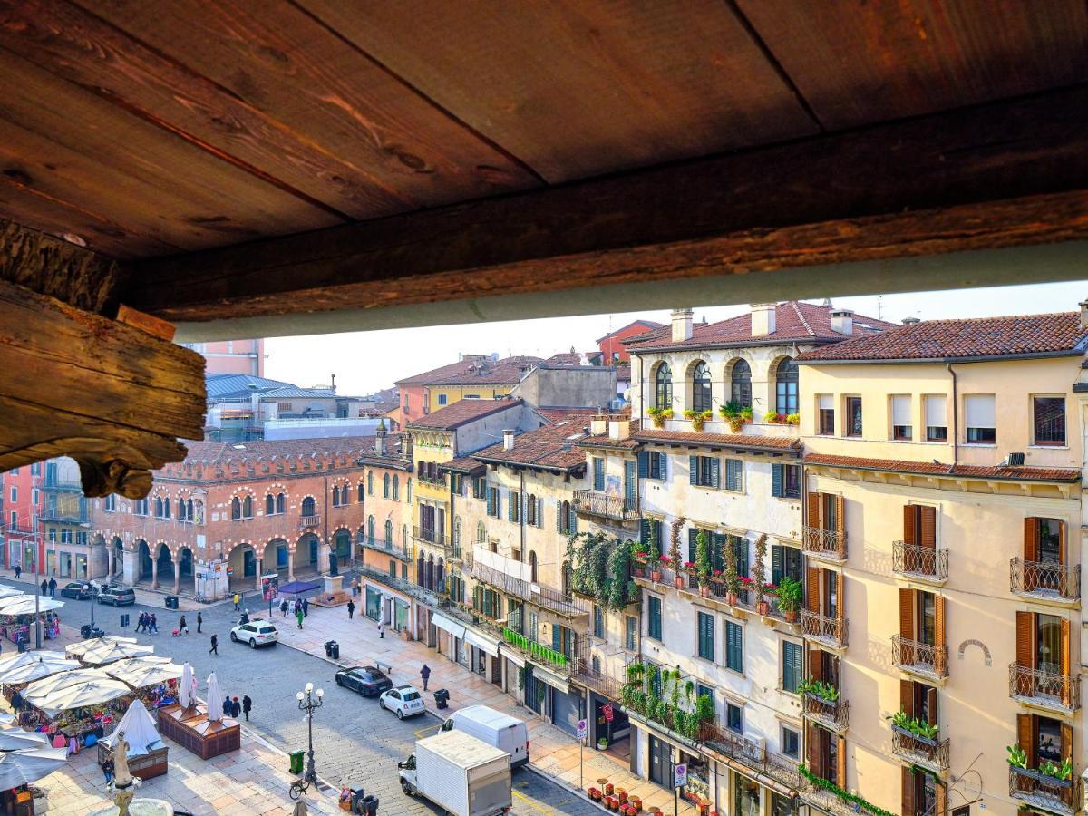 Apartmentsarena - Residenza Degli Scaligeri - Piazza Erbe Verona Exteriér fotografie